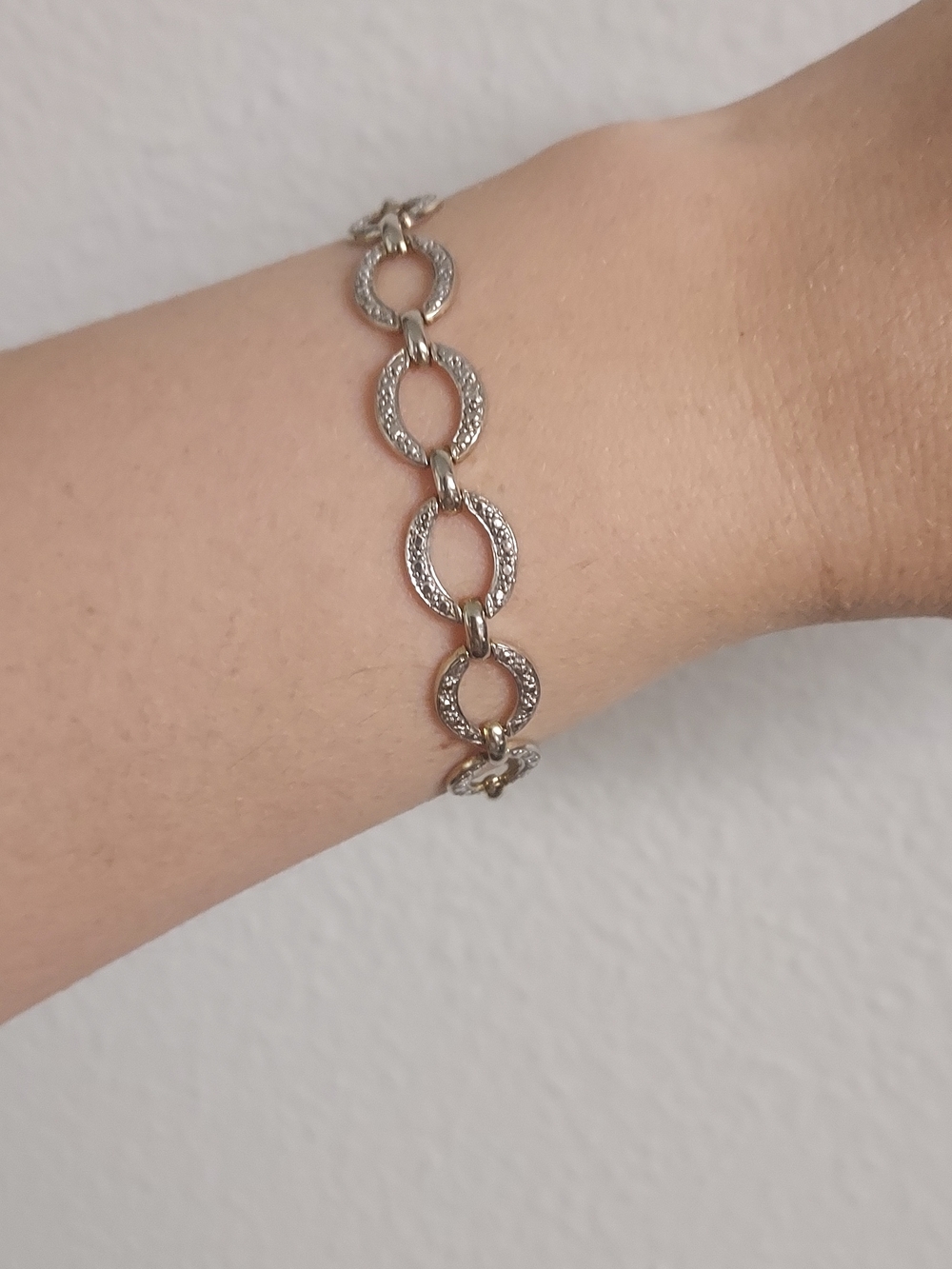 Sterling Silver Oval Link Bracelet